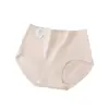 Roupa Íntima de Algodão Puro para Mulheres no Outono, Cintura Alta, Aperta a Barriga, Não Enrola, Tamanho Grande Seda de Amora, Antibacteriana, Confortável e Macia Calcinha Feminina