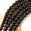 Venda Quente Transfronteiriça Contas Soltas de Obsidiana Prateada Natural Acessórios para Joias DIY Pulseira de Contas de Obsidiana Produtos Semi-Acabados