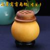 Libélula de Bambú, Insecto Calabaza con Cubrebocas, Jaula para Saltamontes de Seda con Núcleo Dorado de Insecto, Colgante de Saltamontes Dorado de Calabaza