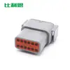 Dtm04-12P Conector Impermeável Automotivo Doméstico Plugue de Escavadeira Conector de 12 Furos Carcaça do Conector Macho