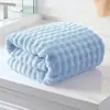 Toalha de Banho Grande de Veludo Bolha, Veludo Coral, Macia e Absorvente, Toalha de Rosto de Secagem Rápida, Veludo Leite, Toalha de Banho de Comércio Exterior Transfronteiriço
