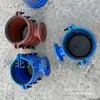 Flange de União de Tubo de PE Divertor Tee de Ferro Fundido Abertura de Tubulação Sela Tee Conexão de Grampo de Reparo de Emergência