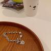 Pulseira de Pérola Urso Meninas Design de Nicho Ins Sense Avançado Pulseira Nova 2022 Namorada Joia Simples