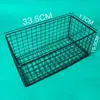 Cesta de malla de hierro, caja de almacenamiento, cesta extraíble para armario, cesta de almacenamiento de frutas y verduras, cesta para armario, caja de almacenamiento de ropa, expandible