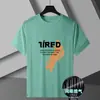 Camiseta Deportiva Transpirable de Malla Suelta de Comercio Exterior, Talla Grande, Manga Corta, Secado Rápido, Cuello Redondo, Marca de Moda, Camiseta de Seda de Hielo para Hombre, Verano, Venta al por Mayor