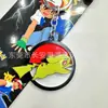 Llavero Caliente de Anime Pokemon Aleación de Zinc Rodamiento Diseño Giratorio Criaturas Mágicas Lindas