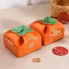 Caixa de Doces 2023 Nova Sacola de Doces de Caqui Caixa de Doces para Casamento Embalagem de Caixa de Presente de Alto Nível Caixa de Doces Suprimentos para Casamento