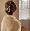 Grampo de Cabelo para Mulheres, Grampo de Cabelo de Luxo, Grampo de Cabelo Estilo Igual Dongdaemun Coreano, Grampo de Tubarão para a Parte de Trás da Cabeça, Acessórios de Cabelo para Mulheres