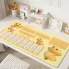 Tapete de Mesa Desenho Animado para Estudantes e Crianças, Tapete Especial de Proteção de Mesa para Escrita e Aprendizagem, Tapete de Mesa à Prova d'Água e Lavável