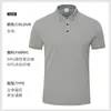 Camisa Polo de Trabalho Logo Personalizado Grupo Empresarial Roupas de Trabalho Camisa Cultural Estampa Letras Gola Manga Curta Camiseta Atacado