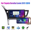 Aplicable a 17 Toyota Corolla 2017-2019 Navegador Android Imagen de Reversa Coche Todo en Uno