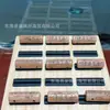 Madeira de Pessegueiro Premium Prosperidade Cilíndrica Quatro Vias Acessório DIY Contas Espaçadoras para Pulseira Fio para Tecelagem Pingente Acessório Criativo