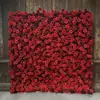 Parede de Flores Artificiais Decoração de Fundo para Casamento Transfronteiriço Pendente de Parede Floral Cascata Tecido 3D Fundo de Casamento