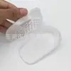 Popular Alza-Altura Interno de Silicona, Invisible Transparente Engrosado Deportivo Amortiguador de Choque Masajeador Talón Forma de U Media Plantilla