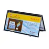 Cartão de assento triangular de plástico orgânico em forma de V cartão de mesa transparente cartão de mesa acrílico suporte de sinal de mesa triangular de dupla face cartão de exibição