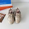 Otoño e invierno 2023 Nuevos zapatos populares de nicho para mujer Zapatos argán de suela gruesa Zapatillas retro pequeñas de cintura alta para mujer
