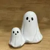 Decoração de Festa de Halloween Fantasma Branco Fofo para Jardim Decorações de Pátio Decoração de Estudo Artesanato Pequenos Enfeites