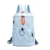 Mochila Pequeña para Deportes al Aire Libre para Mujer Estilo Nuevo Moda Tendencia Versátil Ligera Bolsa de Tela de Nylon Mochila Pequeña Casual para Mamá
