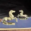 Senshe Cobre de Imitação Coleção Antiga Alta Qualidade Rongbaozhai Dragão do Zodíaco Cavalo Decoração para Casa Artigos Ornamento