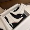 Botas Coreanas de Moda con Tacón Alto para Mujer 2026 Nuevas Botas Elásticas Adelgazantes para Primavera/Otoño Botines de Tobillo Stiletto Blanco Crudo
