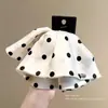 Novo prendedor de cabelo triângulo de tecido 2026, presilha tubarão estampa de leopardo retrô, prendedor de cabelo volumoso para a parte de trás da cabeça, acessório de cabelo fofo