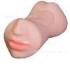 Dispositivo famoso de três pontos para vulva e ânus masculino transfronteiriço, molde reverso de cabeça dupla para nariz, copo de silicone de avião, brinquedos sexuais de passagem dupla