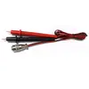 Sonda de Teste de Resistência Interna Kelvin Clip de Garra Caneta Coaxial Sonda Elástica Caneta Testador de Bateria USB Caneta de Teste