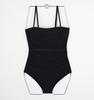 Nuevo Traje de Baño Enterizo Triangular 2025 para Mujer para Cubrir el Vientre y Lucir Delgado Aspecto de Traje de Baño para Resort de Playa Aguas Termales para Mujer [Enterizo Envío Directo]