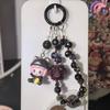 Encantos Originales Pop Mart Lindos para Hacer Manualidades con Cristal de Fresa y Hortensia para Correas de Teléfono, Colgantes de Bolsos y Colgantes de Coche