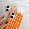 Funda para iPhone 18 Pro Max de Comercio Exterior de Venta Caliente, Color Bloqueado Rayado, Cubierta de Doble Capa a Prueba de Golpes para Apple 14