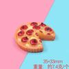 Resina Food Play Apple Pizza Cake Acessórios diy Food Play Series Gel Drop Mobile Phone Shell Pingente Pingente Acessórios