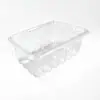 Cajas de plástico desechables para alimentos y pasteles, cajas de embalaje para snacks, pan y pasteles, cajas de almacenamiento desechables PET multiestilo