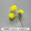 Flores de Casamento Amarelas Falsas Flores para Caminho de Palco Arranjo de Noivado Flores de Chão Decoração de Casa Enfeites de Flores Artificiais