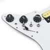ST pastilla de panel simple doble pastilla de guitarra eléctrica simple de doble vía pequeña con corte interruptor de ruptura orificio para auriculares
