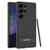 Para funda de teléfono Samsung s25ultra s25u creativa Triumph ultrafina de cuero liso con soporte cubierta protectora una generación de pelo