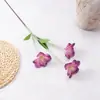 Flores de Seda Tulipán Morandi Suaves de 3 Cabezas para Jarrón Casero, Arreglos Florales, Decoración de Techo de Boda, Tallos Largos de Flores Artificiales