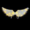 Navidad Halloween Disfraz Linterna de Neón Tela Alas de Ángel Alas de Mariposa cos Accesorios para Fotos Regalo