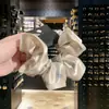 Goma para el pelo floral de satén estilo francés para mujer, Sujetador de coleta baja de alta gama, Nuevo accesorio para el pelo versátil y a la moda