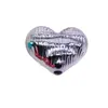 Corazón Acrílico Hueco con Forma de Onda de Agua Nube Corazón Cuentas Cadena para Teléfono Colgante de Bolso Accesorios para Joyería DIY Venta al por Mayor