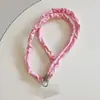 Estilo Coreano Ins Colorido Lunares Satín Bandolera Correa Larga Funda para Teléfono Cadena para Colgar Bolso Estilo Cadena para Colgar Bolso