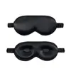 Máscara de Olhos 3D de Seda Personalizada Máscara de Olhos para Dormir Máscara de Olhos Blackout Preenchida com Seda de Amoreira Dormir para Aliviar a Fadiga Ocular e Respirável