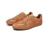 Costura Zapatos de Entrenamiento Alemanes Cómodos Para Todo Tipo de Ropa Cuero Plano con Cordones Zapatos de Entrenamiento Alemanes para Hombre Deportes al Aire Libre Casual Zapatos de Forrest Gump