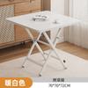 Mesa de comedor plegable para el hogar, apartamento pequeño, casa de alquiler sencilla, mesa pequeña ligera, puesto portátil para comer al aire libre, venta al por mayor