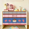 Cortina Cubierta para Gabinete de Cocina Linda de Dibujos Animados Cubierta Fea para Gabinete Cortina Estante para Zapatos Estante de Almacenamiento Cortina de Tela Decorativa para Gabinete Velcro