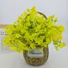 Envio Direto da Fábrica de Flores Artificiais, Flores Artificiais Premium Transfronteiriças, Margaridas Pequenas de Cinco Ramos, Enfeites de Mesa, Adereços de Fotografia, Flores Artificiais Decorativas