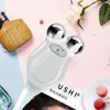 Instrumento de beleza com microcorrente doméstico EMS Rolo facial V artefato de beleza massageador facial lifting portátil instrumento de beleza para olhos