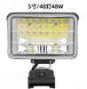 Luz de Trabalho LED Sem Fio Dayi Makita Bateria de Lítio Iluminação Luz LED Multifuncional Recarregável Luz de Bateria de Lítio