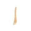 Cuchara de miel de hoja de madera cuchara para mascarilla palo removedor de mantequilla para mascarilla espátula pequeña cuchara pequeña raspador LOGOTIPO láser