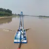 Barcaza de Succión Eléctrica, Embarcación Minera de Arena Tipo Succión, Embarcación de Dragado de Arena, Proyecto de Extracción y Dragado de Arena en Puertos y Ríos, Embarcación de Succión de Arena, Embarcación de Dragado