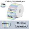 Papel Térmico Autoadhesivo de Gradiente Listo en Stock del Fabricante en Dorado, Plateado y Papel Térmico Láser Holográfico Colorido